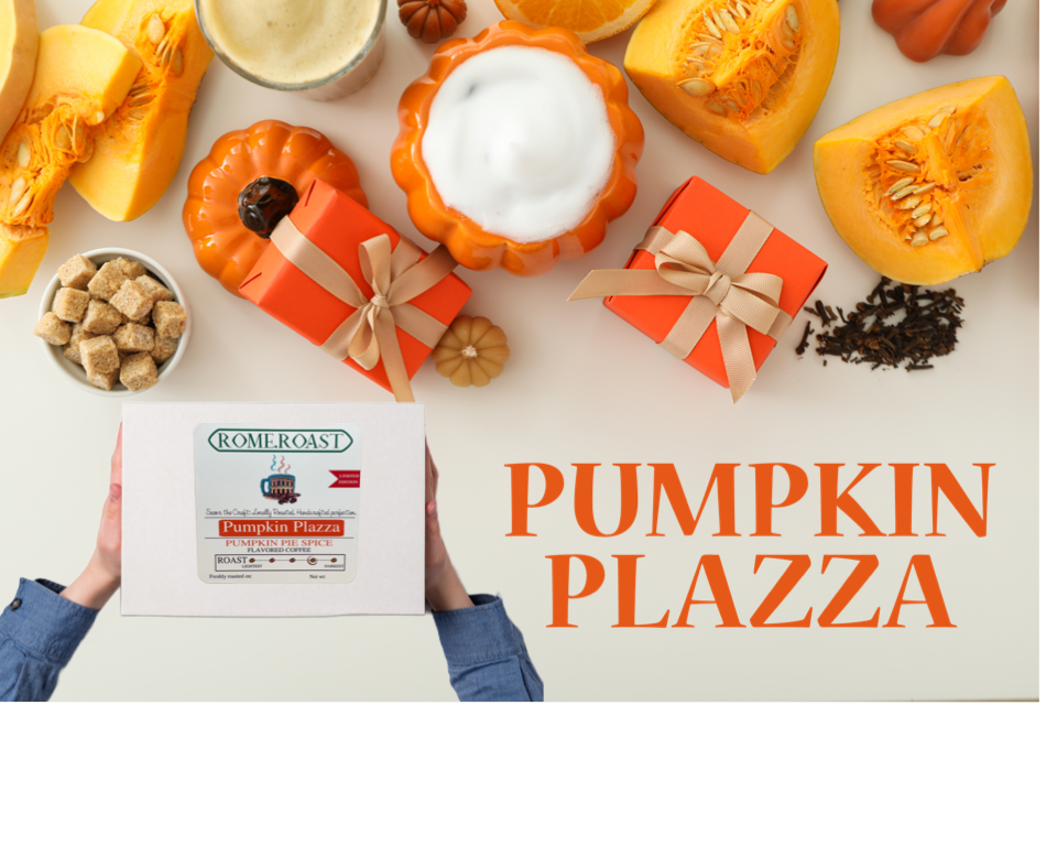 Pumpkin Plazza Kaffe Cups